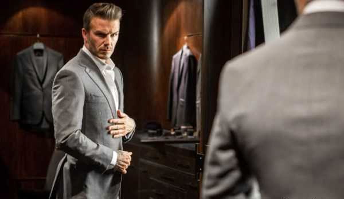 کمد لباس دیوید بکهام به این شکل چیده میشود!