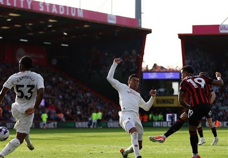 منچستریونایتد به بورنموث هم امتیاز داد
