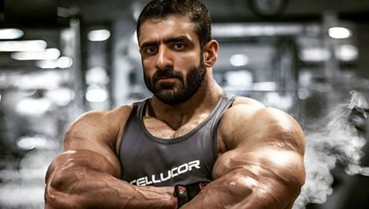 مقایسه بدن هادی چوپان سال 2016 با 2023/ عکس