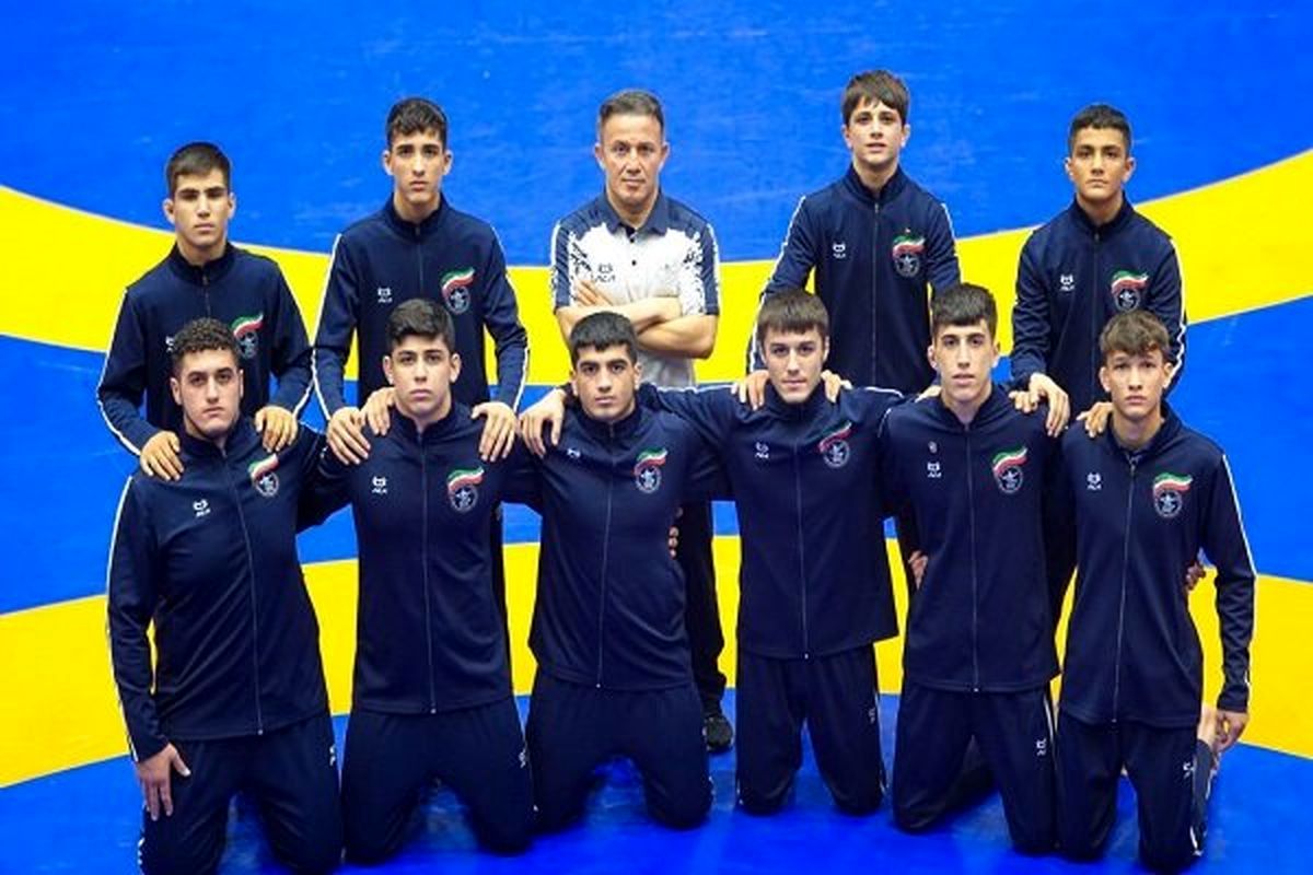 تیم کشتی فرنگی جوانان ایران قهرمان جهان شد

