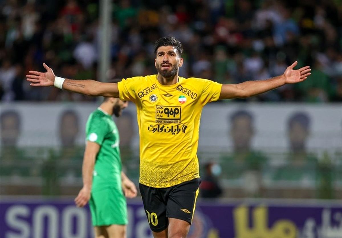 صعود سپاهان در جدول با برد در دربی اصفهان