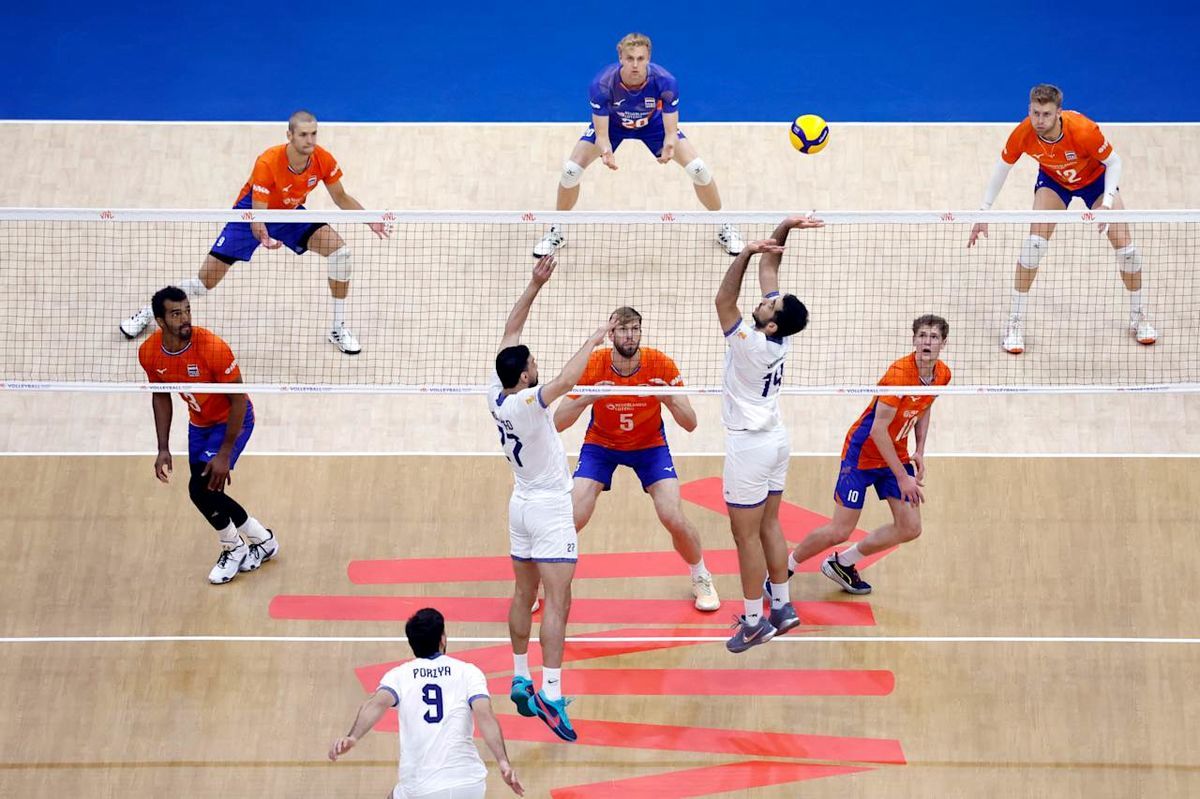 جدول لیگ ملت‌های والیبال در پایان هفته دوم