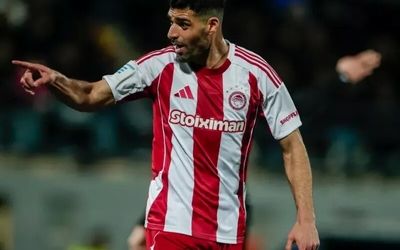 صدرنشینی المپیاکوس با گل و پاس گل طارمی