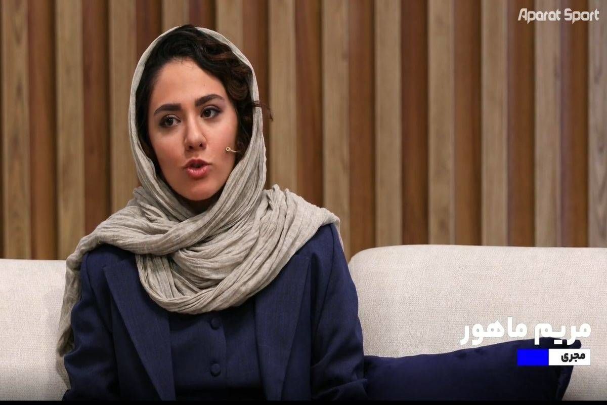 تیپ متفاوت مجری زن صداوسیما که گزارشگر ورزشی شد!
