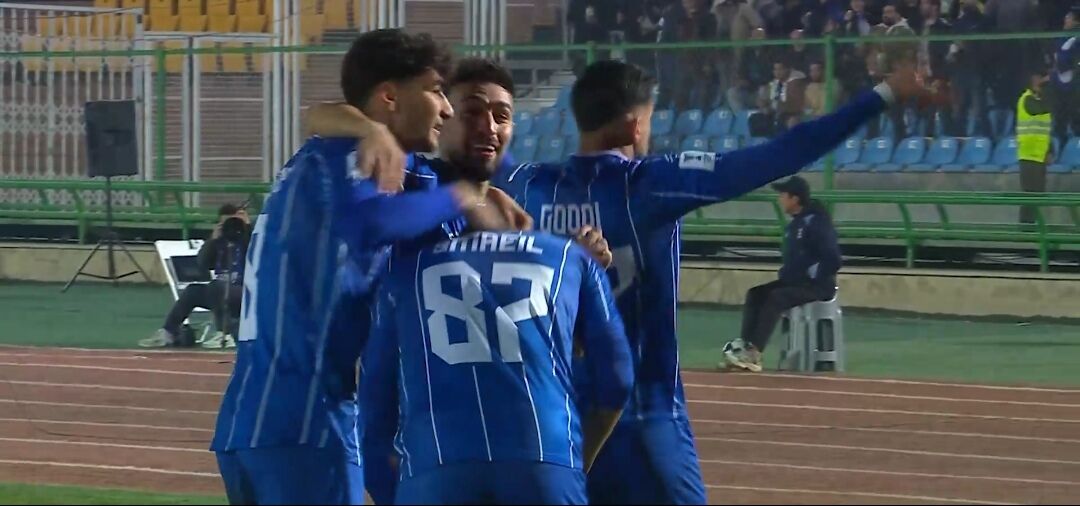 انفجار وریا غفوری بعد از گل استقلال
