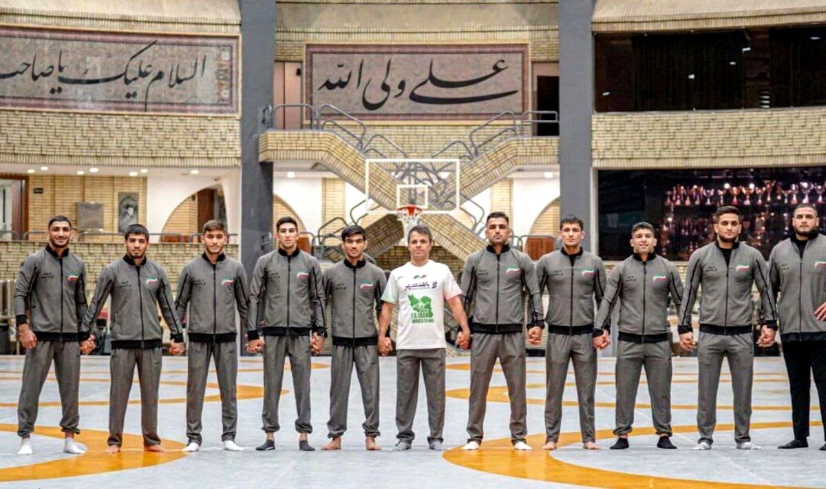 تیم کشتی فرنگی امیدهای ایران قهرمان جهان شد

