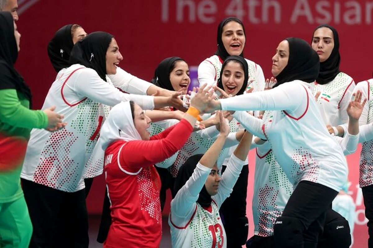 برتری تیم ملی والیبال نشسته زنان ایران برابر ژاپن در قهرمانی آسیا

