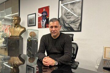 علی دایی در بیمارستان/ عکس 