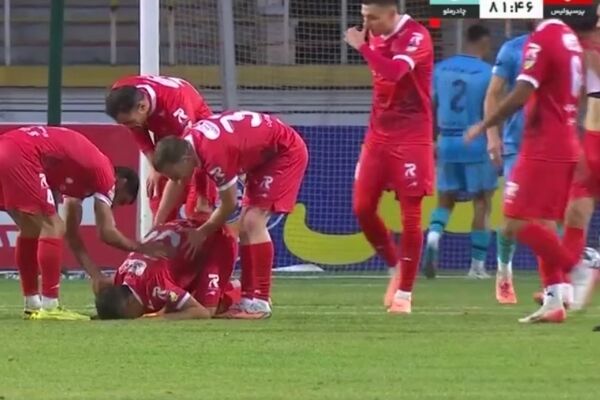 ببینید/ گل پیروزی بخش پرسپولیس به چادرملو توسط امیرحسین محمودی در دقیقه 82
