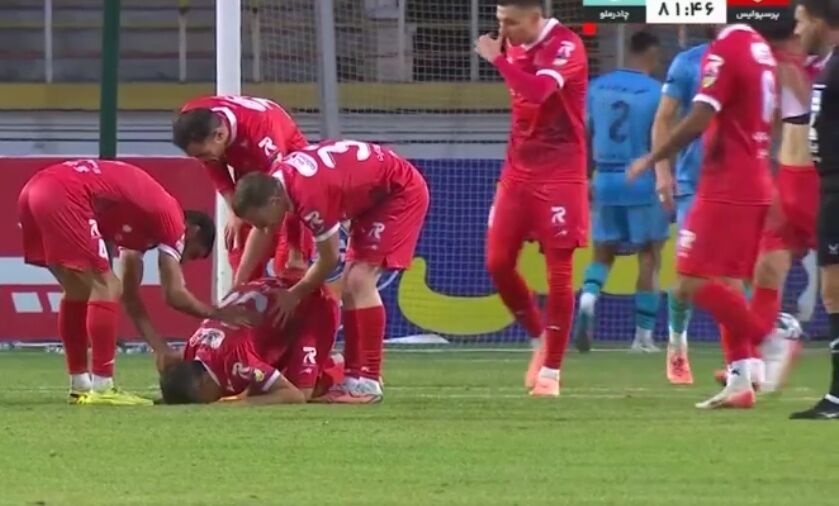 ببینید/ گل پیروزی بخش پرسپولیس به چادرملو توسط امیرحسین محمودی در دقیقه 82