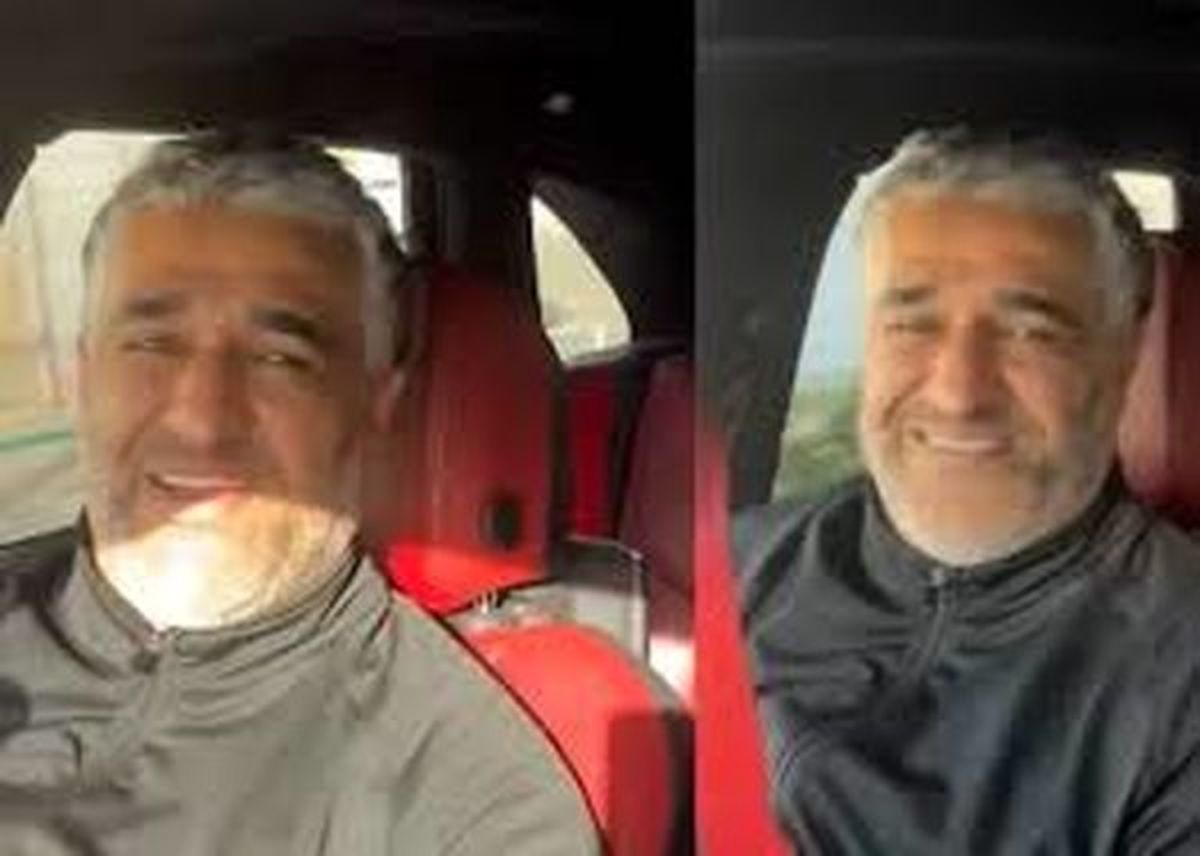 ببینید/ تصویری از پژمان جمشیدی بعد از آزادی