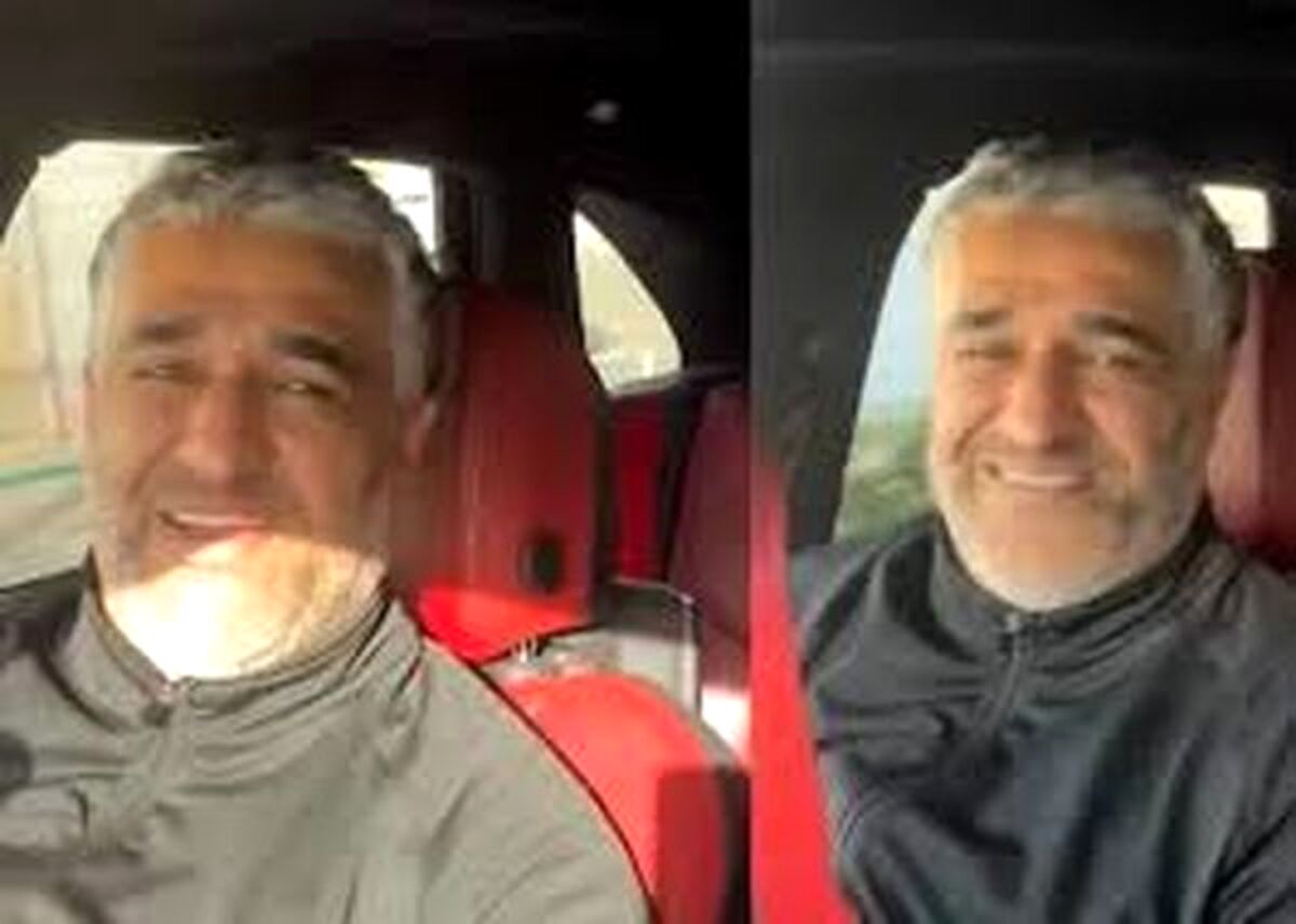 ببینید/ تصویری از پژمان جمشیدی بعد از آزادی