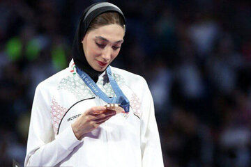 طلای مبینا نعمت‌زاده در چین با شکست ناهید کیانی