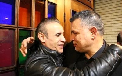 علی دایی و یحیی گل محمدی در مدرسه ای در جنوب تهران/ عکس