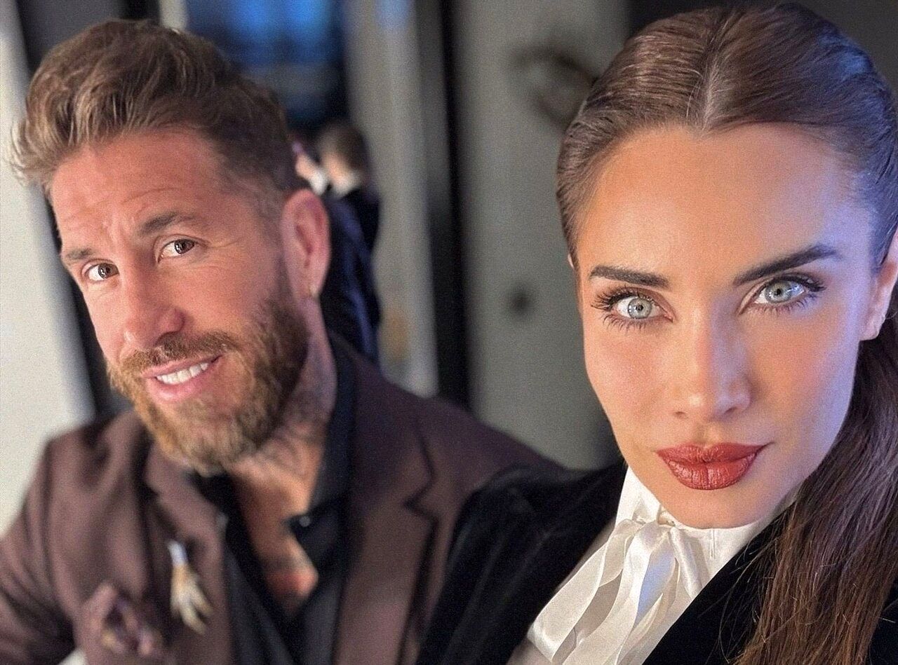 استایل جذاب راموس و همسرش در شب سال نو میلادی