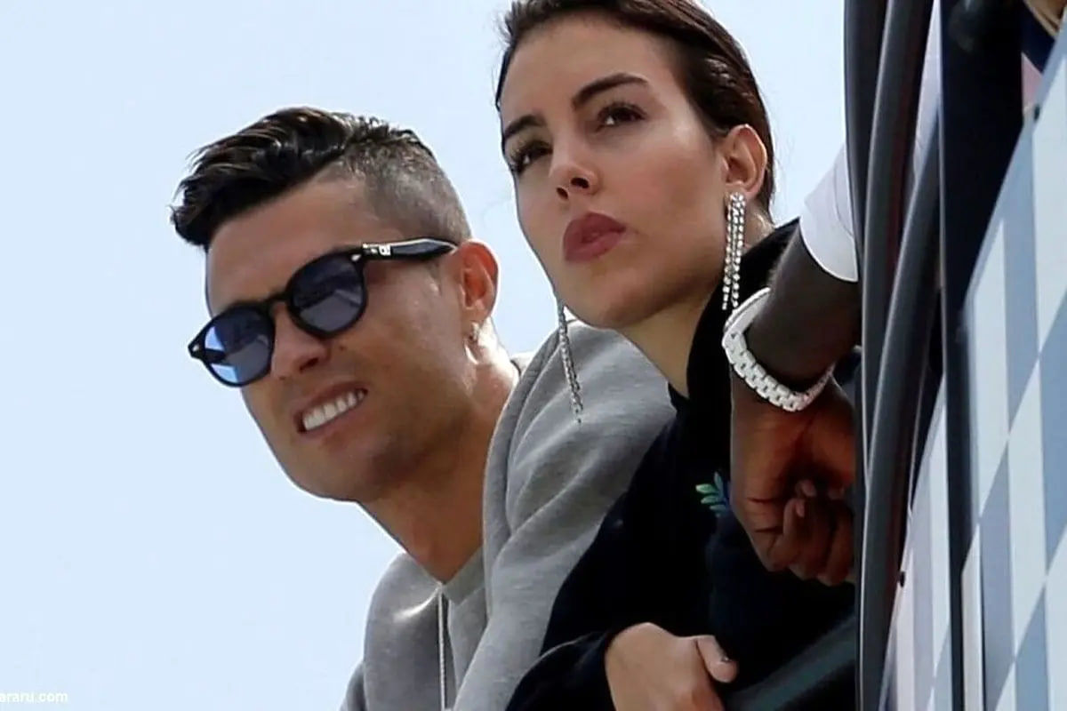 رونالدو و جورجینا در ساحل دریای‌سرخ