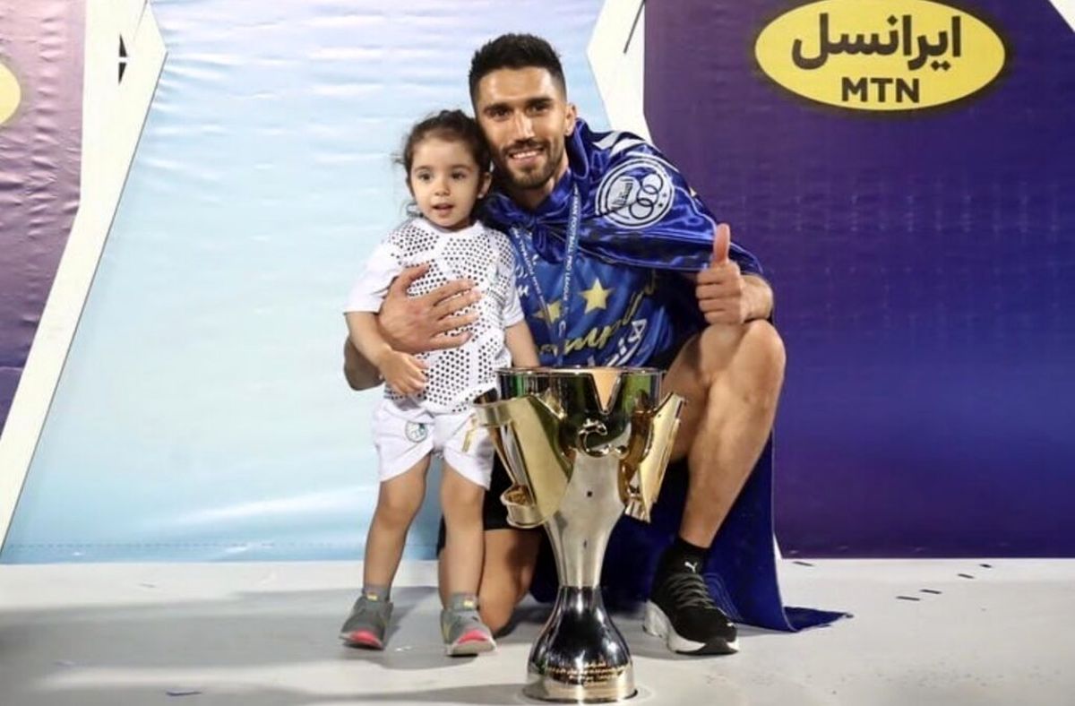 نگاهی به مراسم تولد دختر حسین حسینی فوتبالیست پر حاشیه