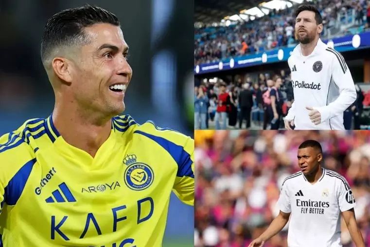 رونالدو بالاتر از مسی در صدر فهرست پر درآمدترین ورزشکاران جهان

