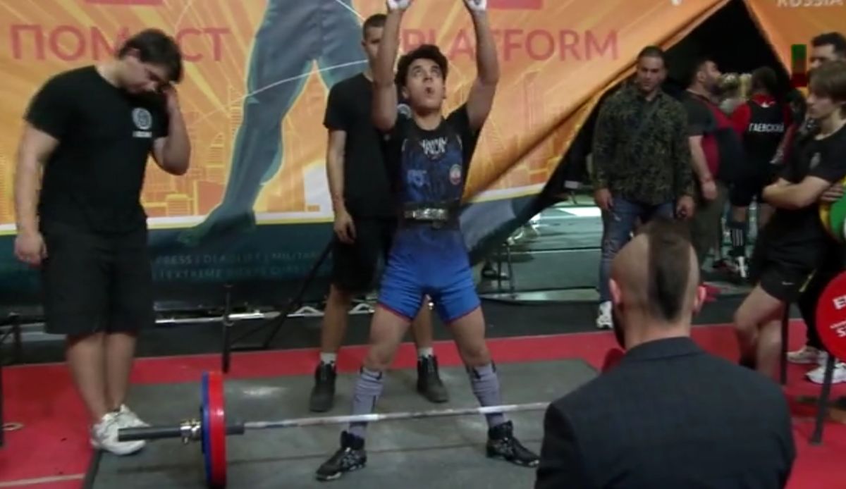 نایب قهرمانی ایران در مسابقات جهانی پاورلیفتینگ