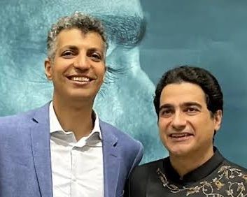 ببینید/ دیدار صمیمی عادل فردوسی‌پور و همایون شجریان