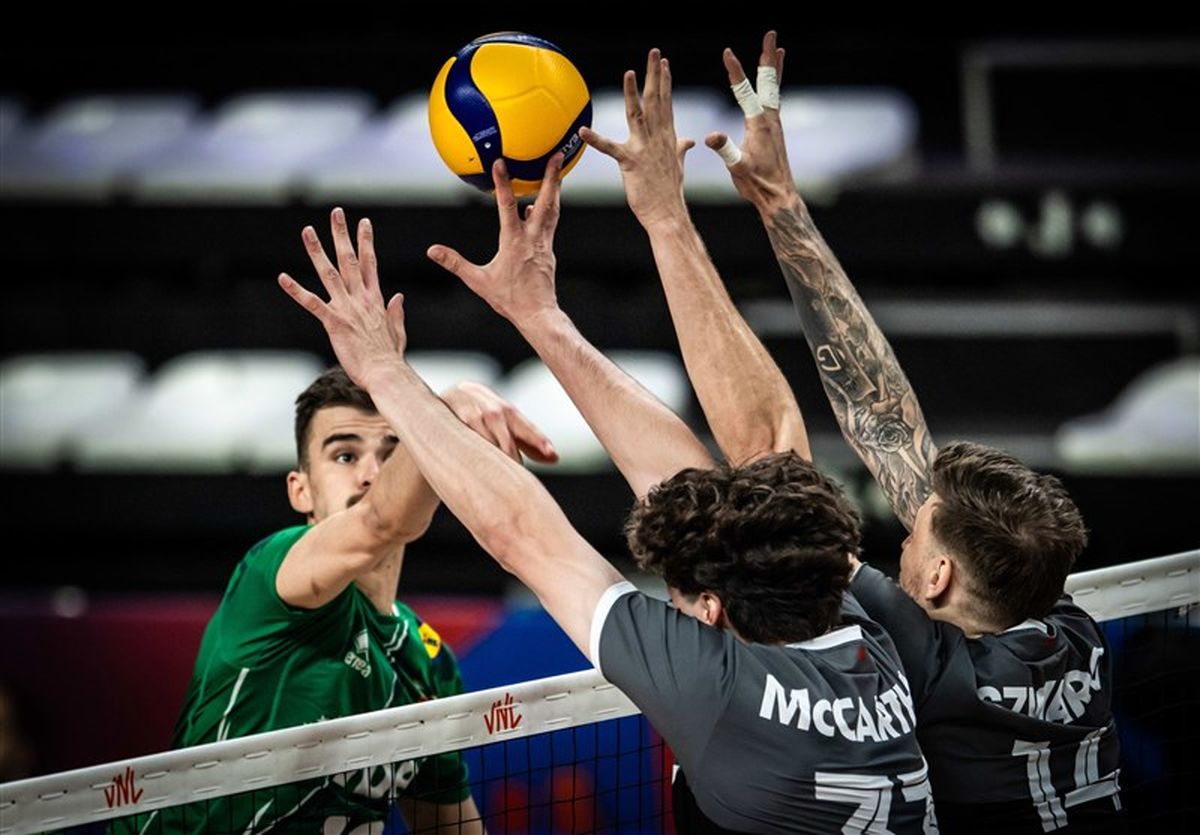 نتایج و رده‌بندی لیگ ملت‌های والیبال در پایان روز سوم
