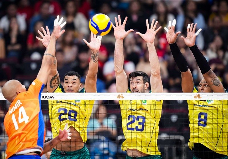  لیگ ملت‌های والیبال| آغاز هفته سوم با پیروزی برزیل 