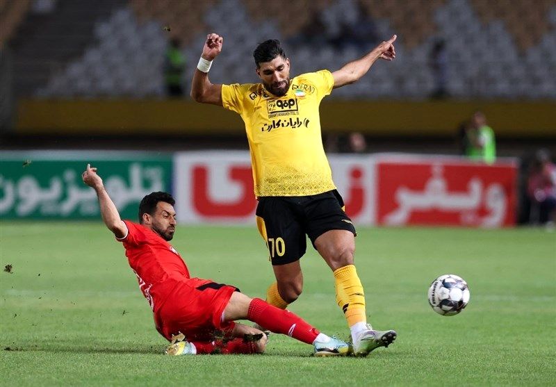 تساوی تراکتور و سپاهان به نفع سرخابی‌ها + جدول