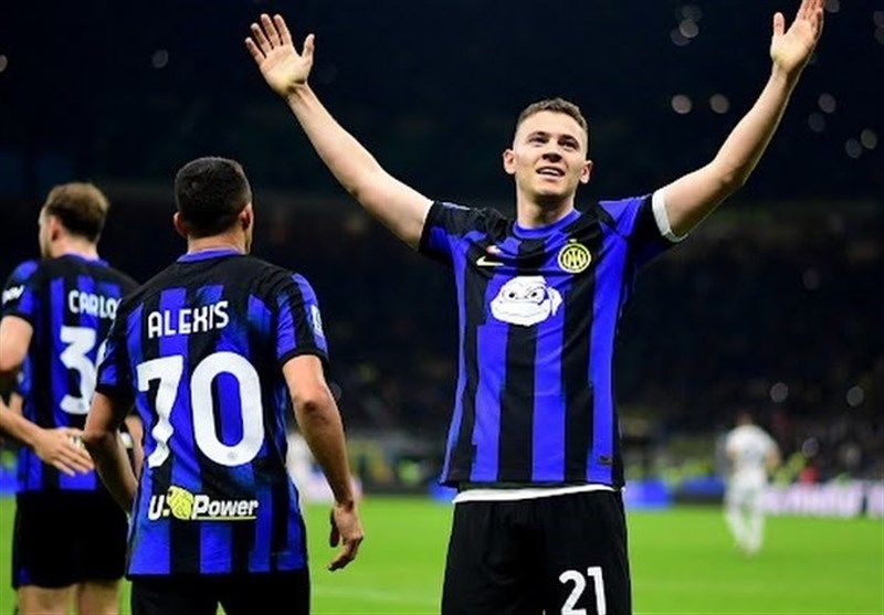 اینتر برد و یک قدم دیگر به اسکودتو نزدیک‌تر شد
