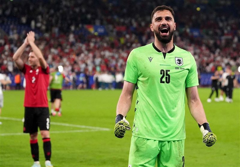 مامارداشویلی؛ بهترین دروازه‌بان مرحله گروهی یورو ۲۰۲۴ 