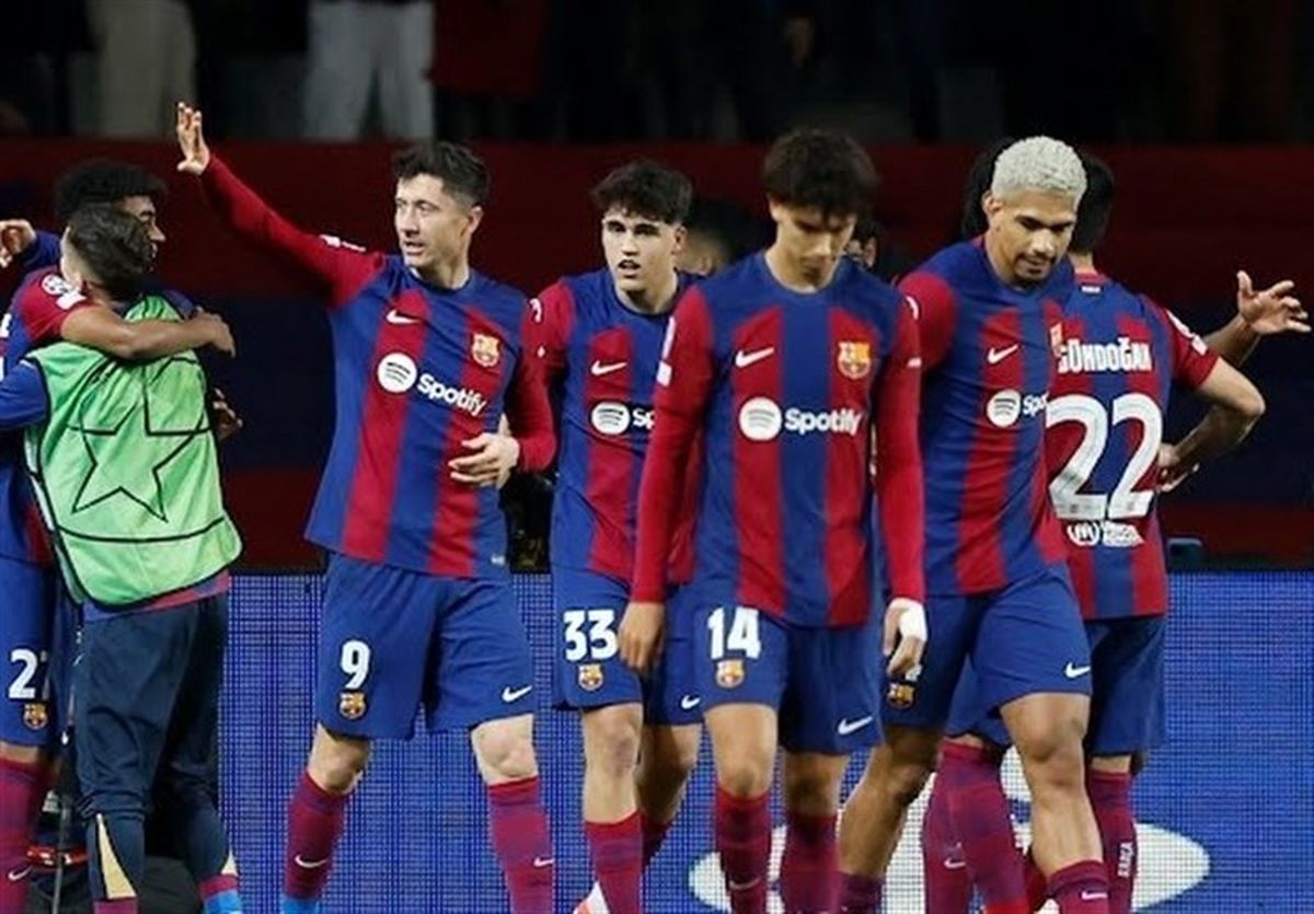 بارسلونا، ناپولی را در حسرت صعود گذاشت و راهی یک چهارم نهایی شد
