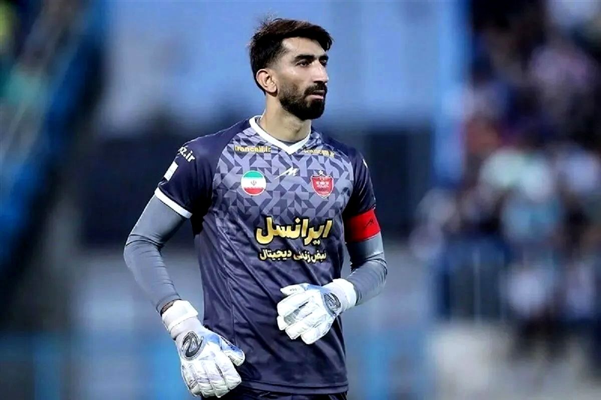 شوخی جالب علیرضا بیرانوند با دماغ خودش!/ عکس
