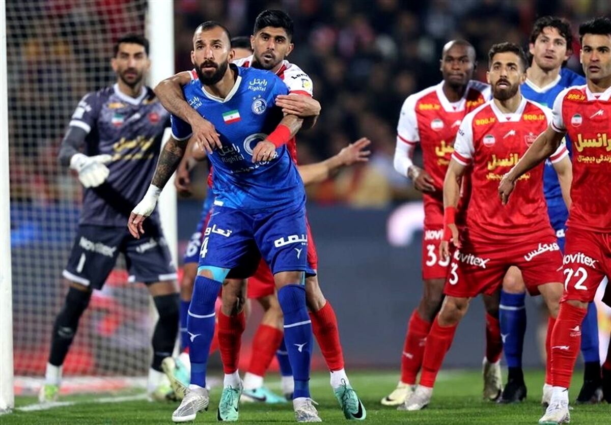 پیشتازی آبی‌ها در دربی بیانیه‌نویسی؛ استقلال ۲- پرسپولیس یک
