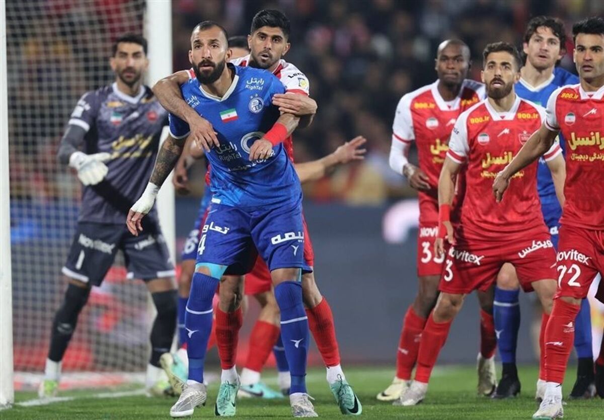 پیشتازی آبی‌ها در دربی بیانیه‌نویسی؛ استقلال ۲- پرسپولیس یک
