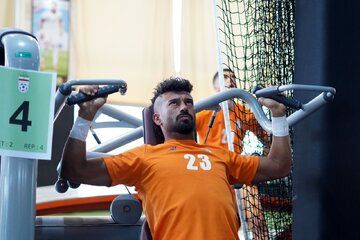 تغییر چهره رامین رضاییان برای کاپیتانی!