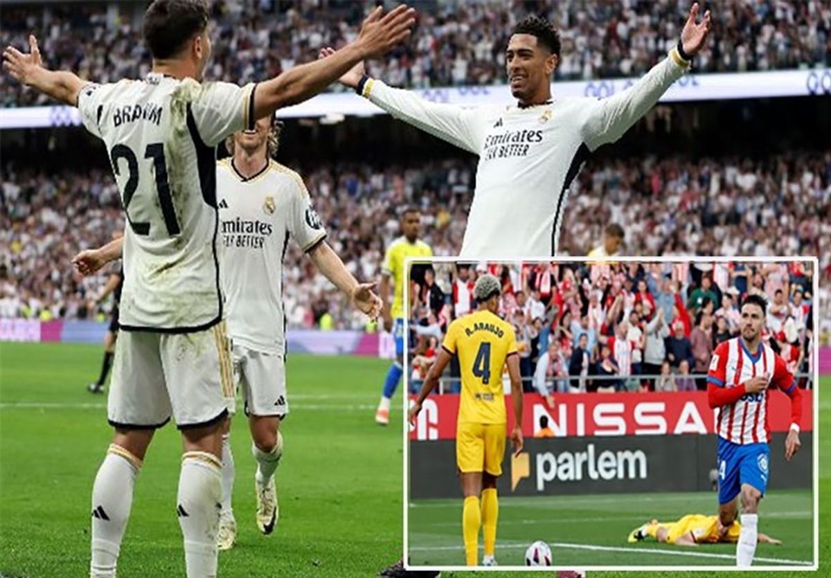 بارسلونا باخت و رئال مادرید را قهرمان کرد
