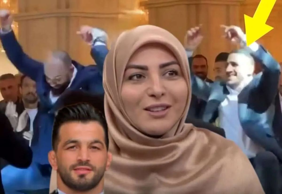 واکنش المیرا شریفی مقدم به رقص پلنگ‌ها در عروسی حسن یزدانی
