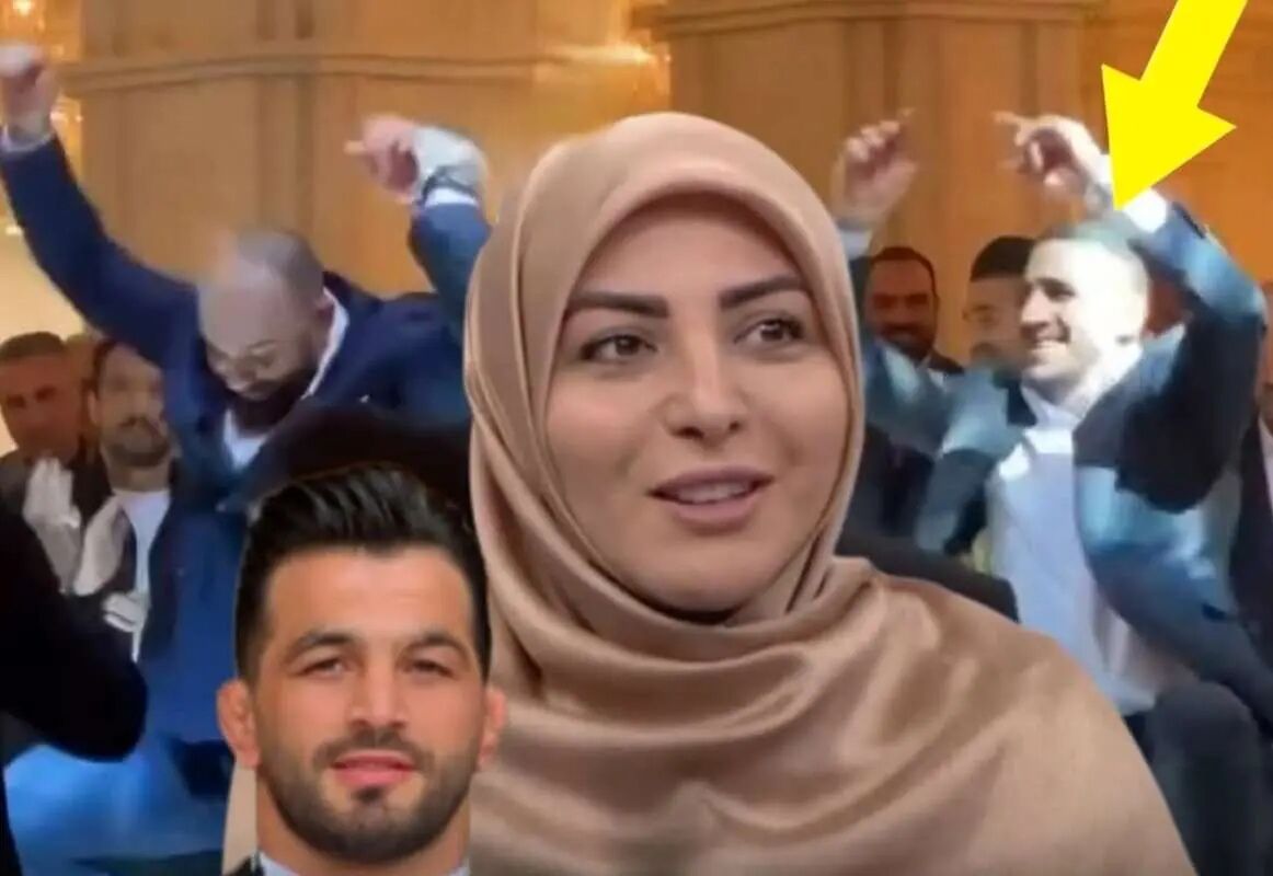 واکنش المیرا شریفی مقدم به رقص پلنگ‌ها در عروسی حسن یزدانی