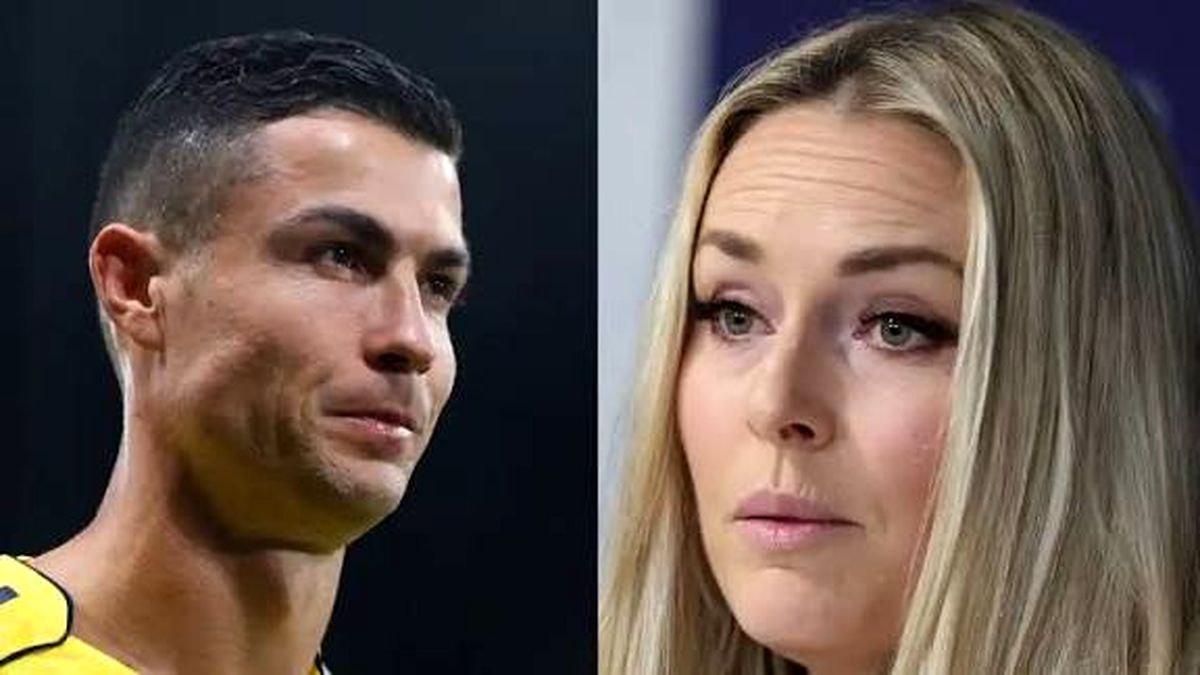 پیام زیبای کریستیانو رونالدو برای اسکی‌باز زن