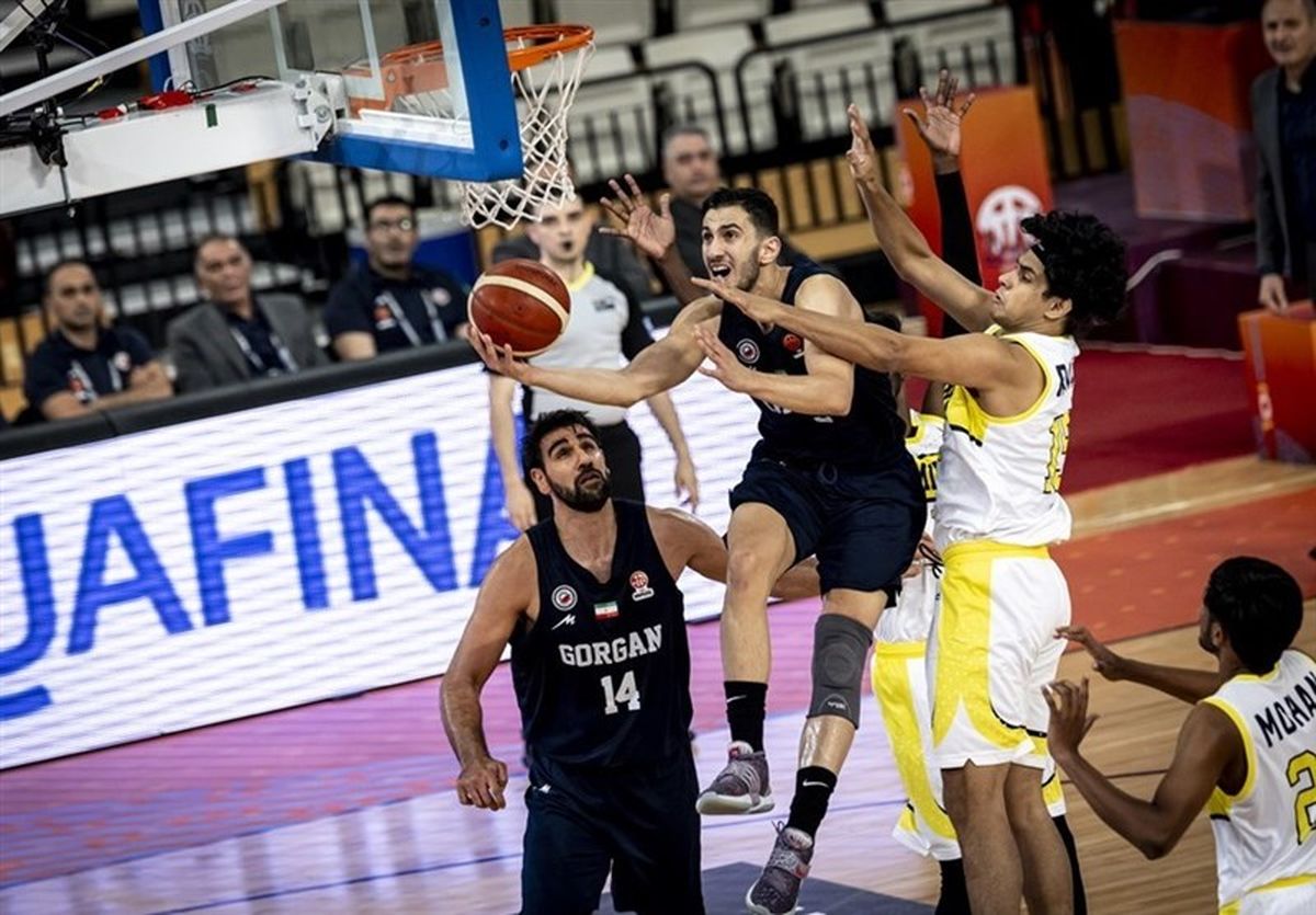 سوپرلیگ بسکتبال غرب آسیا| پیروزی شهرداری گرگان مقابل تامیل
