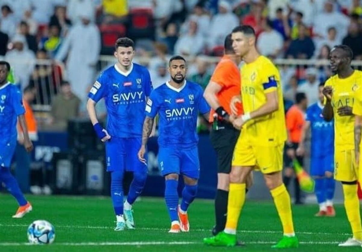 رونالدو پاس گل داد اما زور النصر باز هم به الهلال نرسید
