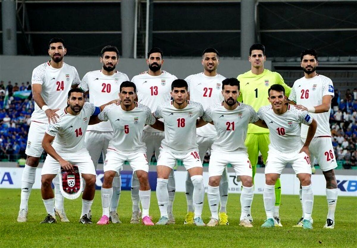 رختکن تیم ملی ایران پیش از دیدار دوستانه مقابل روسیه