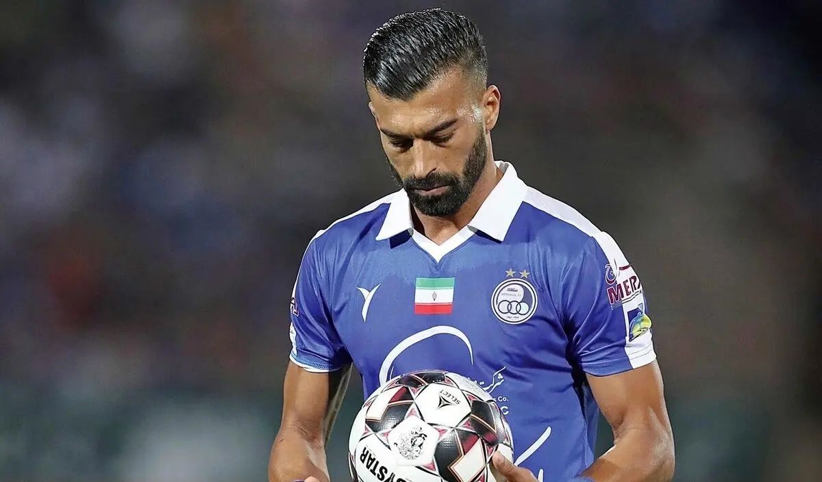 بدل رامین رضاییان در بازی دیروز استقلال