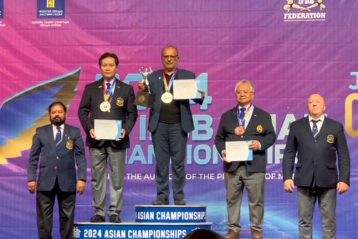 تیم ملی پرورش اندام ایران قهرمان آسیا شد
