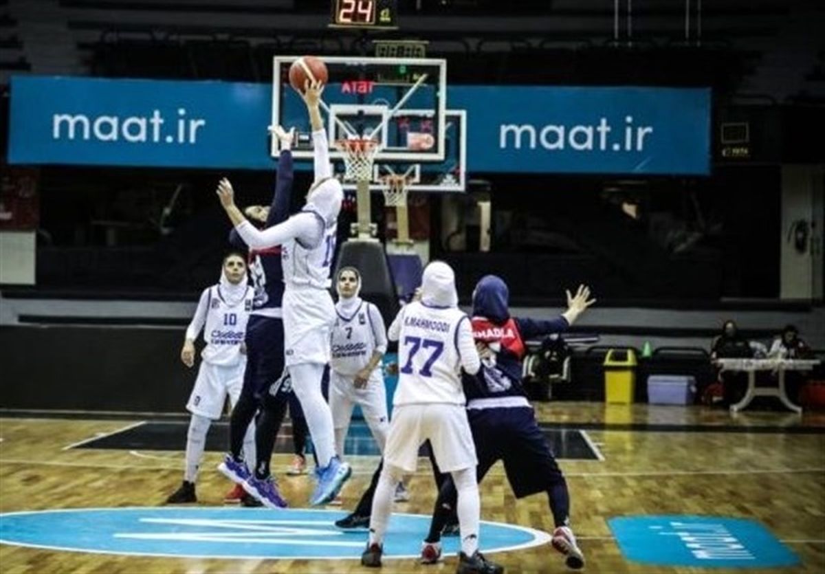 لیگ برتر بسکتبال بانوان| سری فینال مساوی شد