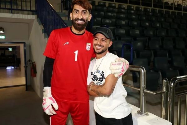 ستاره مصدوم ایران میهمان ویژه تمرین تیم ملی