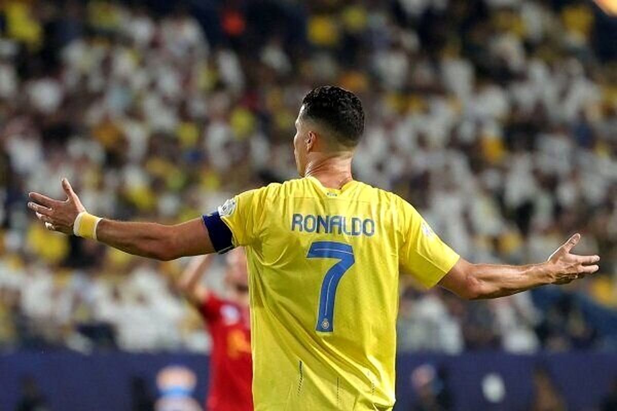واکنش کریستیانو رونالدو بعد از تساوی برابر الهلال
