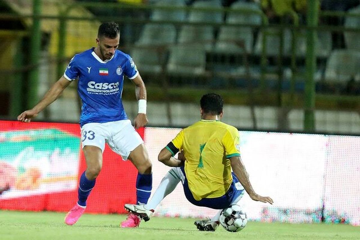 مدافع استقلال بازی با ملوان را از دست داد
