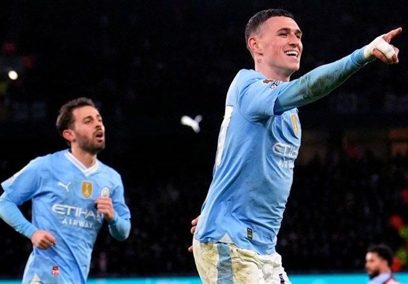 پیروزی قاطع منچسترسیتی برابر شگفتی‌ساز با هت‌تریک فودن
