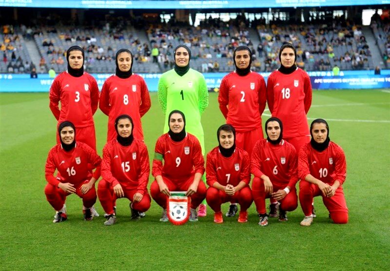 سقوط یک پله‌ای ایران در رده‌بندی تیم‌های ملی فوتبال بانوان