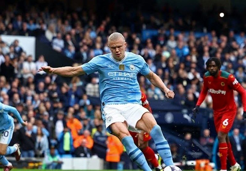 منچسترسیتی با پوکر هالند گرگ‌ها را سلاخی کرد
